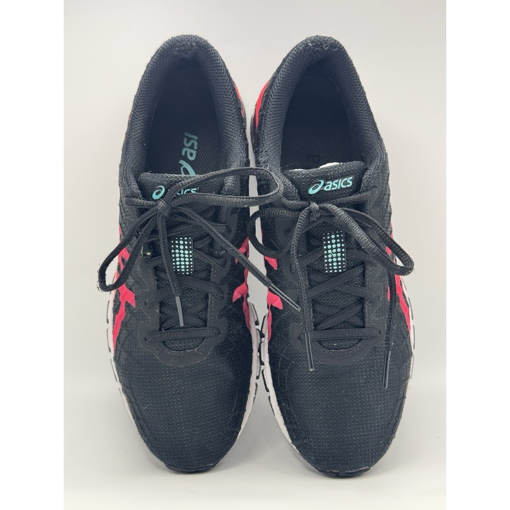 Asics Gel-Quantum 180 Women's Sneakers Size 8.5 Black Laser Pink Athletic Shoes - Picture 7 of 13